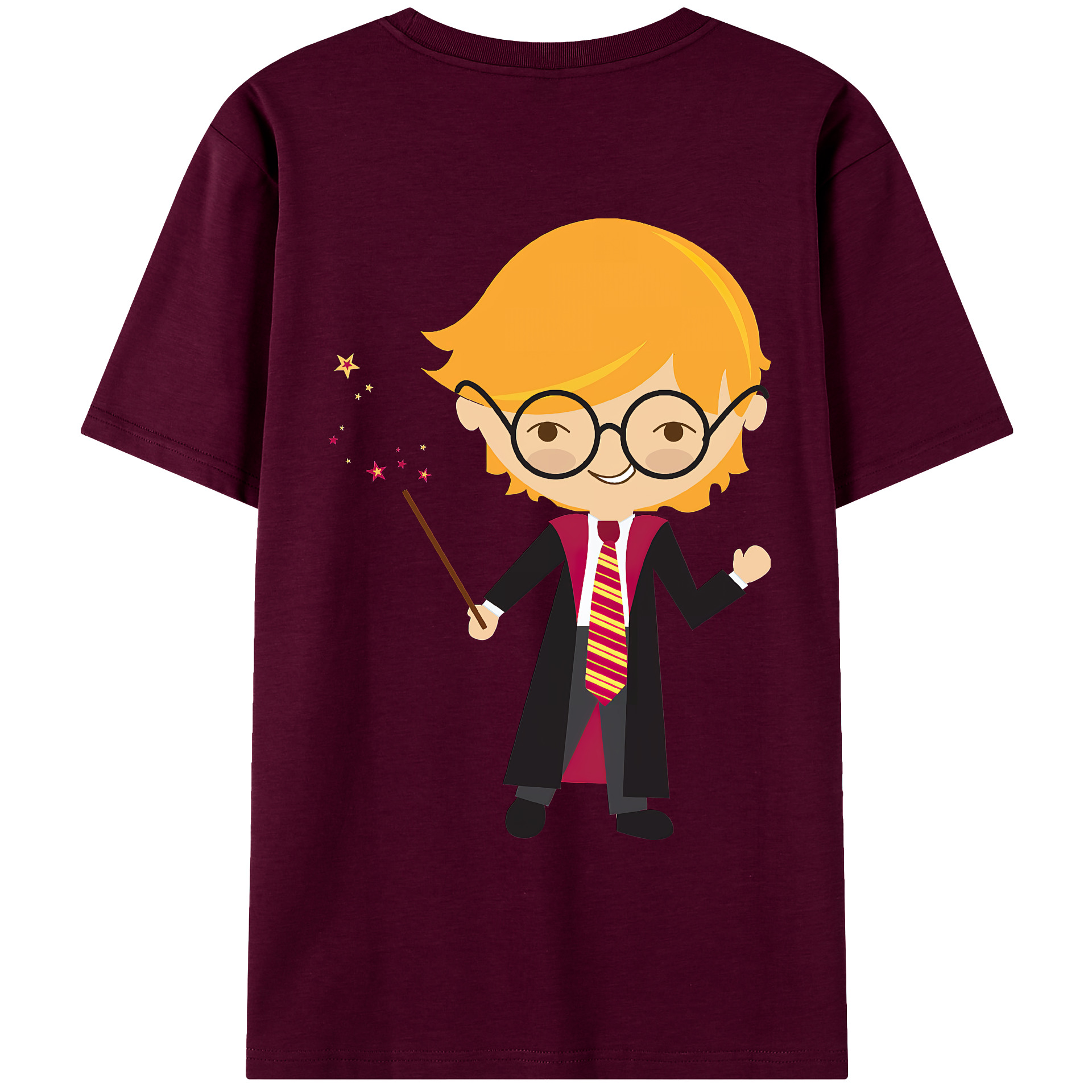 （画像用） Harry Potter ハリー・ポッターシリーズ レディース半袖Tシャツ(バックプリント)